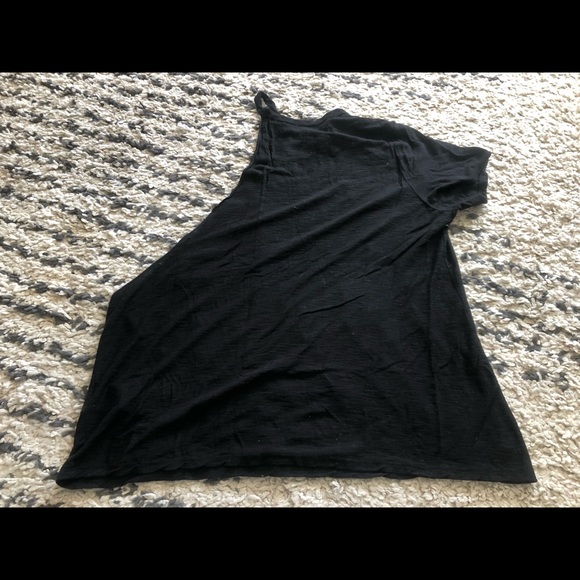 Black cut up tee Bleach spots - Picture 3 of 3